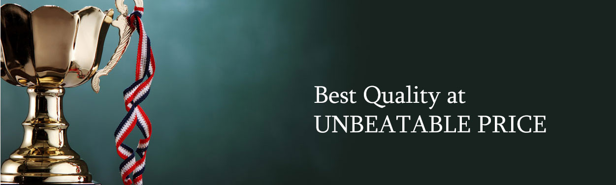 Best quality trophies at unbeatable prices